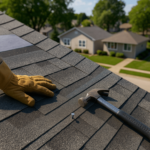 asphalt roof